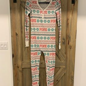 Pink Christmas Onesie